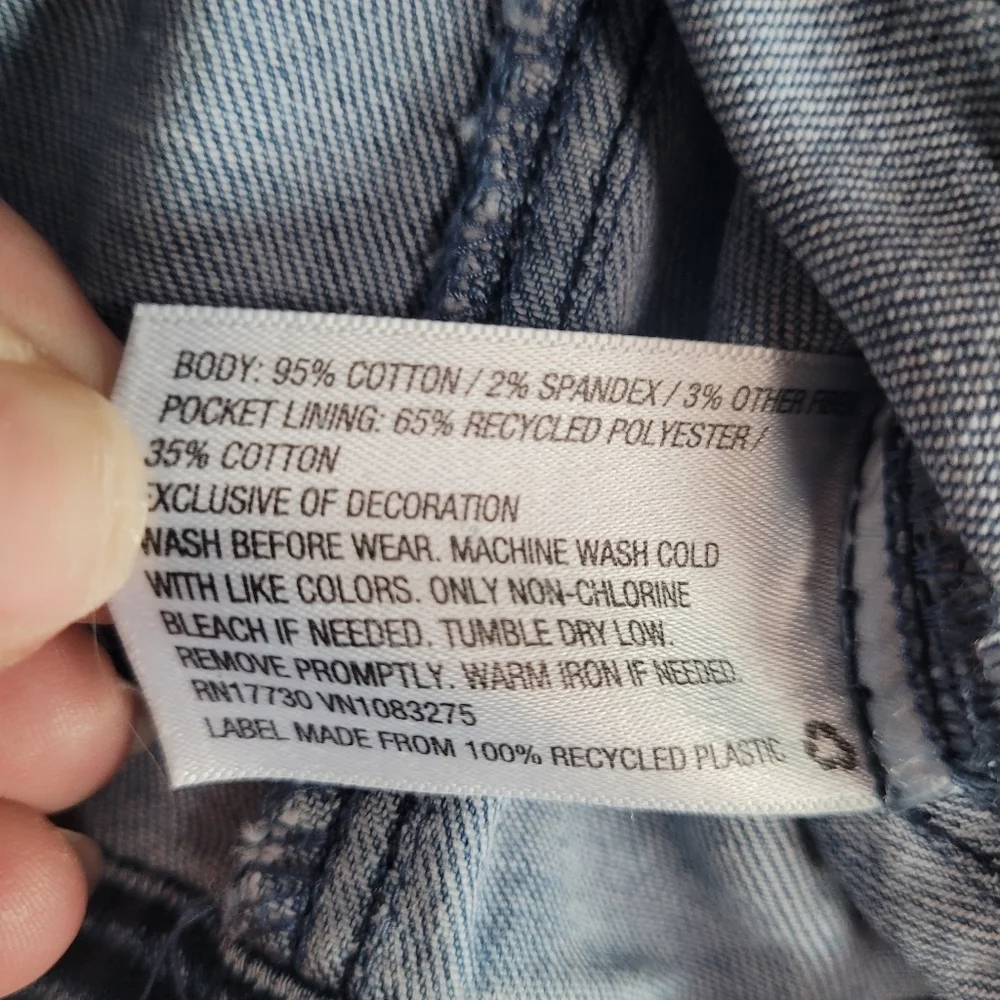 Cat & Jack Kids Medium Wash Denim Vest Size Medium 7/8